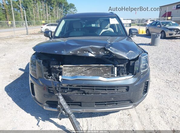 5XYP34HC7MG182999 2021 KIA TELLURIDE Gray Widok zestawu wskaźników