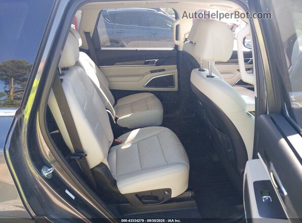 5XYP34HC7MG182999 2021 KIA TELLURIDE Gray Widok naklejki z numerem VIN