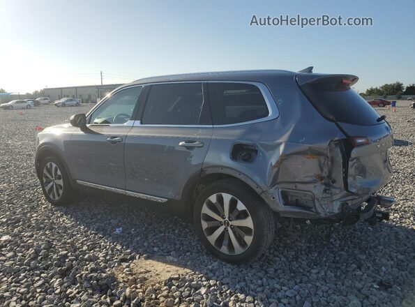 5XYP34HC8MG172238 2021 KIA TELLURIDE Gray უკანა მარცხენა