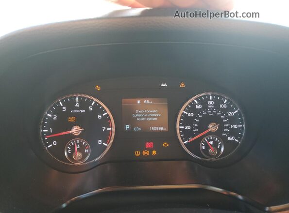 5XYP34HC8MG172238 2021 KIA TELLURIDE Gray ხელსაწყოთა პანელის ხედი