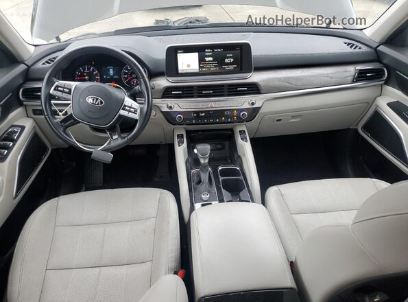 5XYP34HCXMG120772 2021 KIA TELLURIDE Green წინა პანელის ხედი