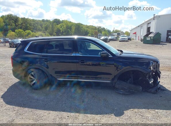 5XYP34HCXNG245742 2022 KIA TELLURIDE Черный Вид задней части салона