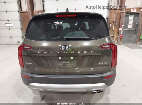 5XYP3DHC1MG117677 2021 KIA TELLURIDE Gray 