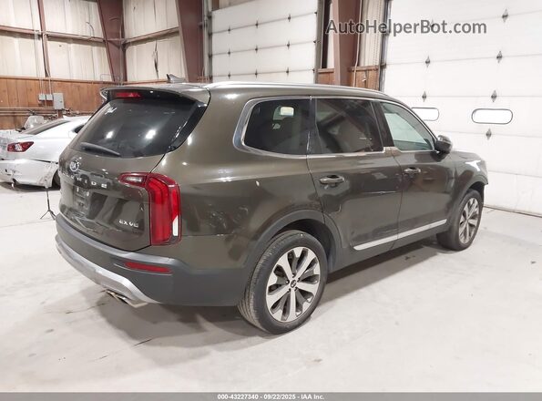 5XYP3DHC1MG117677 2021 KIA TELLURIDE Gray Հետևի աջ