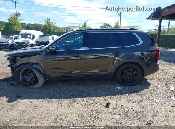 5XYP3DHC2MG109152 2021 KIA TELLURIDE Коричневый 