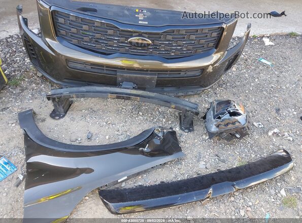 5XYP3DHC2MG109152 2021 KIA TELLURIDE Коричневый Вид щитка приборов