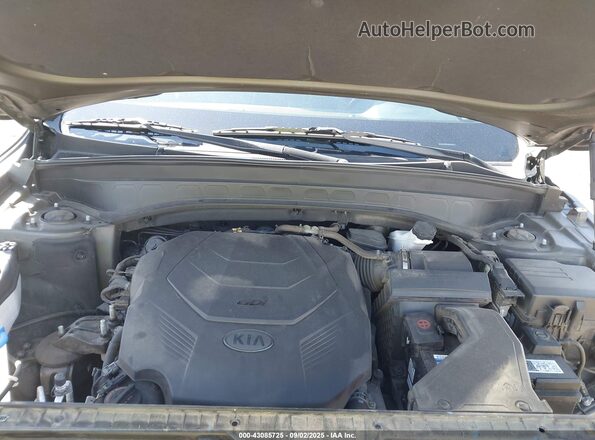 5XYP3DHC2MG109152 2021 KIA TELLURIDE Коричневый Вид сзади