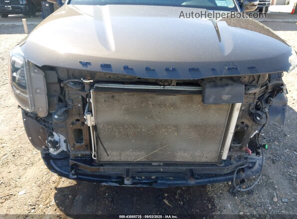 5XYP3DHC2MG109152 2021 KIA TELLURIDE Коричневый Вид спереди