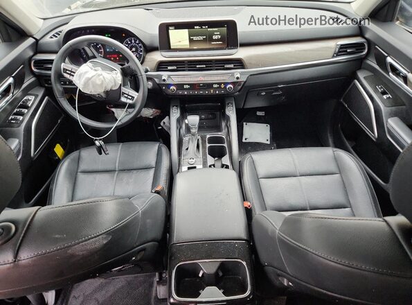 5XYP3DHC4LG080476 2020 KIA TELLURIDE Black Вид панелі приладів