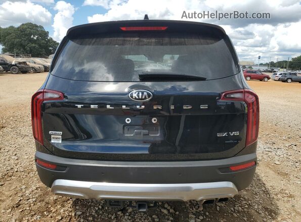 5XYP3DHC4LG080476 2020 KIA TELLURIDE Black Вид ззаду