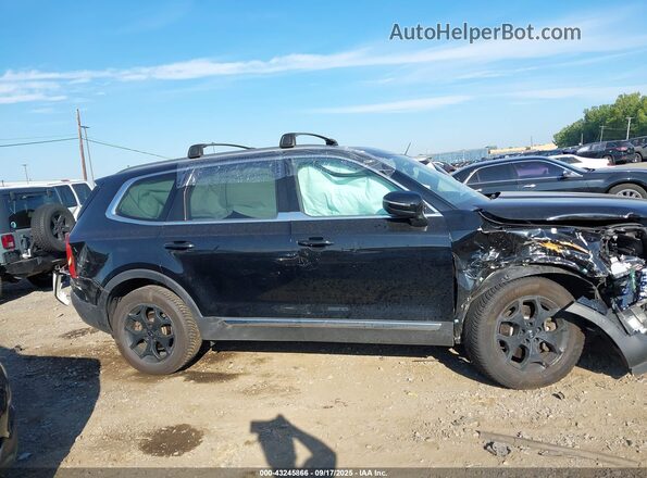 5XYP3DHC4MG129550 2021 KIA TELLURIDE Black Սարքավորումների վահանակի տեսք