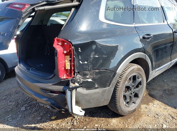 5XYP3DHC4MG129550 2021 KIA TELLURIDE Black Դիմացի տեսք