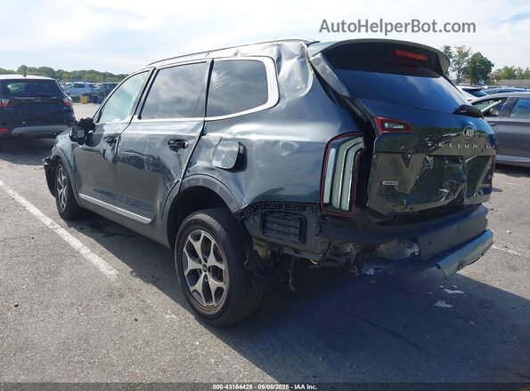 5XYP3DHC5LG001820 2020 KIA TELLURIDE Серый Задняя левая четверть