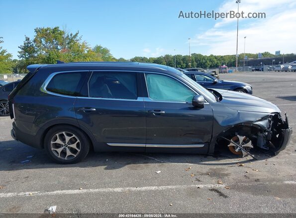 5XYP3DHC5LG001820 2020 KIA TELLURIDE Серый Вид задней части салона
