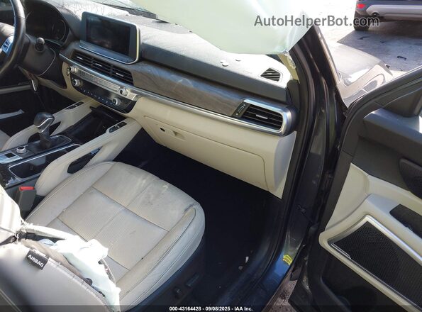 5XYP3DHC5LG001820 2020 KIA TELLURIDE Серый Вид салона спереди