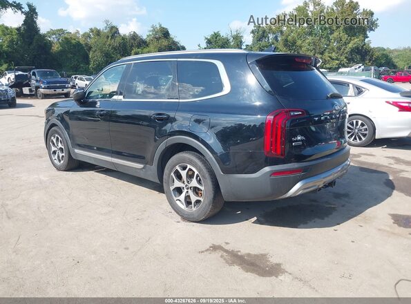 5XYP3DHC7LG046676 2020 KIA TELLURIDE Black Հետևի ձախ