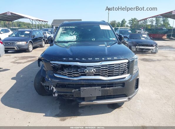 5XYP3DHC7LG046676 2020 KIA TELLURIDE Black Սարքավորումների վահանակի տեսք