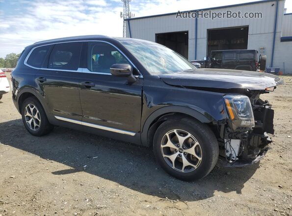5XYP3DHCXNG220405 2022 KIA TELLURIDE Black Delantero derecho
