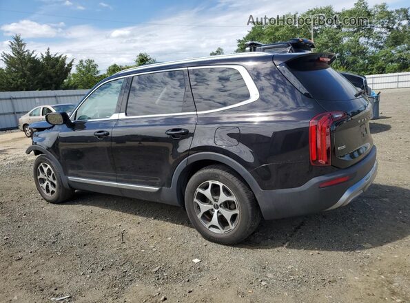 5XYP3DHCXNG220405 2022 KIA TELLURIDE Black Trasero izquierdo