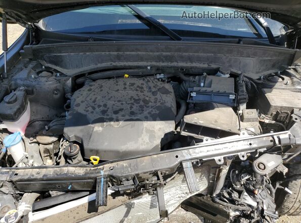 5XYP3DHCXNG220405 2022 KIA TELLURIDE Black Vista del compartimento del motor
