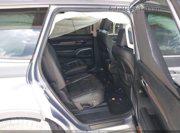 5XYP54HC0LG076516 2020 KIA TELLURIDE Gray VIN sticker view
