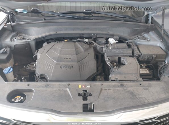 5XYP54HC0LG076516 2020 KIA TELLURIDE Gray Rear view