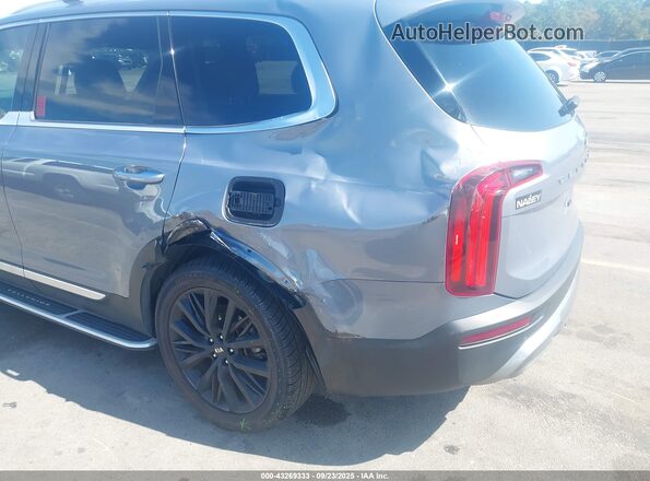 5XYP54HC2MG169829 2021 KIA TELLURIDE Gray Դիմացի տեսք
