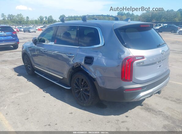 5XYP54HC2MG169829 2021 KIA TELLURIDE Gray Հետևի ձախ