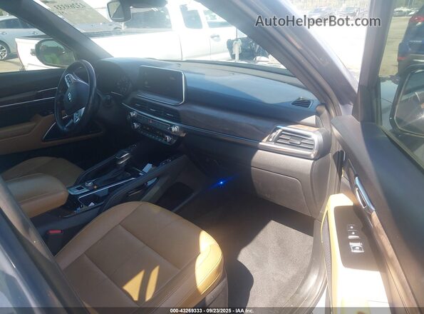 5XYP54HC2MG169829 2021 KIA TELLURIDE Gray Սալոնի դիմացի տեսք