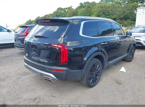 5XYP54HC4MG140493 2021 KIA TELLURIDE Black Հետևի աջ