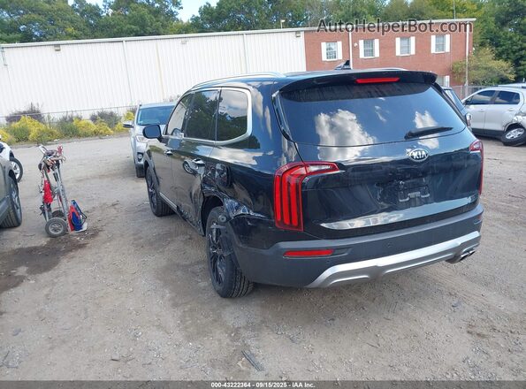 5XYP54HC4MG140493 2021 KIA TELLURIDE Black Հետևի ձախ