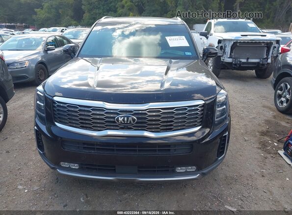 5XYP54HC4MG140493 2021 KIA TELLURIDE Black Սարքավորումների վահանակի տեսք