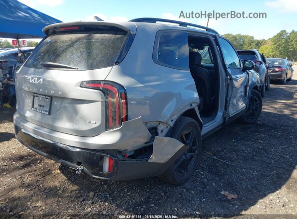 5XYP5DGC9RG419334 2024 KIA TELLURIDE Gray Trasero derecho