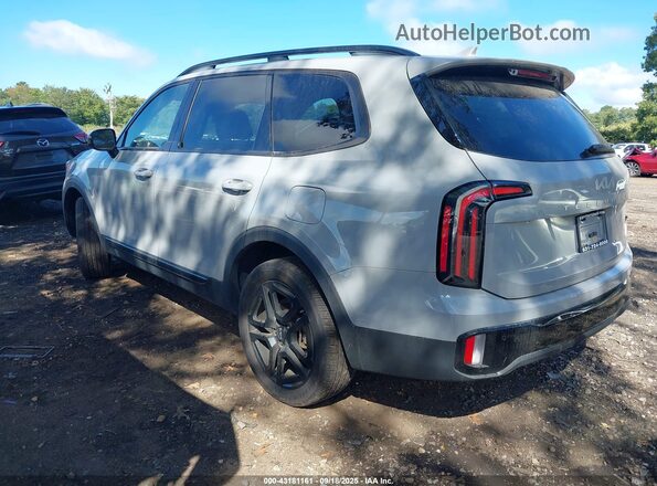 5XYP5DGC9RG419334 2024 KIA TELLURIDE Gray Trasero izquierdo