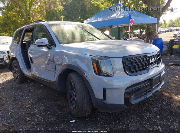 5XYP5DGC9RG419334 2024 KIA TELLURIDE Gray Vista interior trasera
