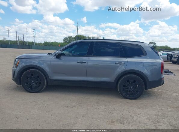 5XYP5DHC0NG261619 2022 KIA TELLURIDE Light Blue Панорамный вид салона 360°