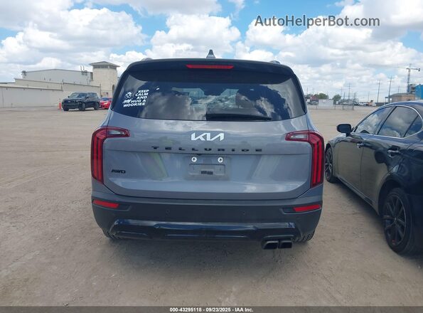 5XYP5DHC0NG261619 2022 KIA TELLURIDE Light Blue 