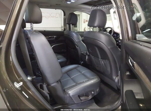 5XYP5DHC1LG022593 2020 KIA TELLURIDE Brown VIN კოდის სტიკერის ხედი