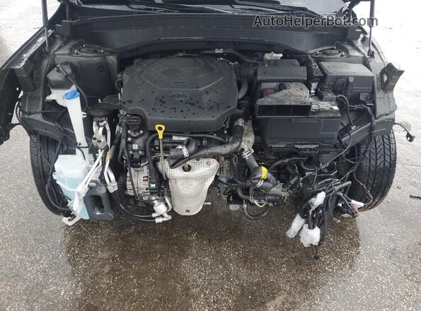 5XYP5DHC2MG142372 2021 KIA TELLURIDE Green ძრავის განყოფილების ხედი
