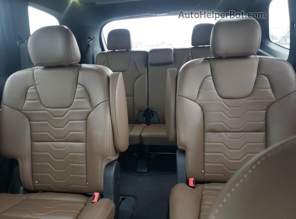 5XYP5DHC2MG142372 2021 KIA TELLURIDE Green უკანა სავარძლების ხედი