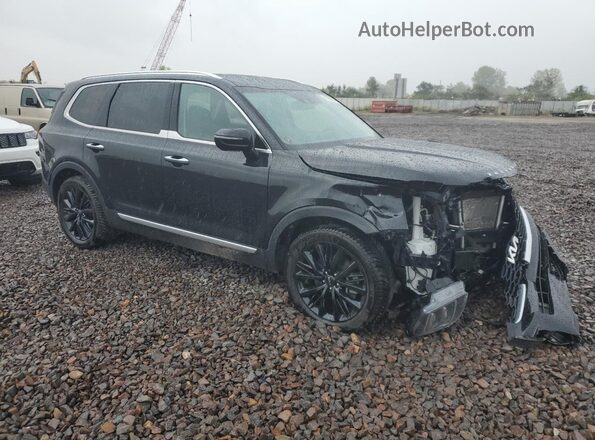 5XYP5DHC5NG315903 2022 KIA TELLURIDE Black Przód prawy