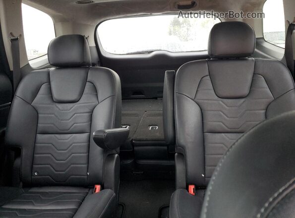 5XYP5DHC5NG315903 2022 KIA TELLURIDE Black Widok tylnych siedzeń