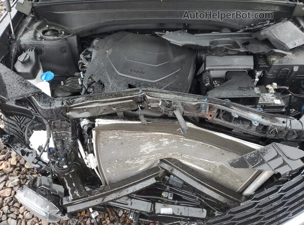 5XYP5DHC5NG315903 2022 KIA TELLURIDE Black Widok komory silnika