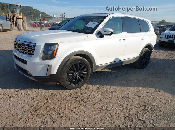 5XYP5DHC7LG058983 2020 KIA TELLURIDE White Front left