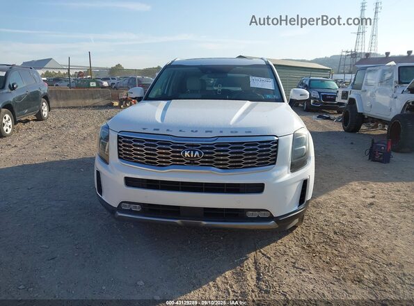 5XYP5DHC7LG058983 2020 KIA TELLURIDE White Rear interior view