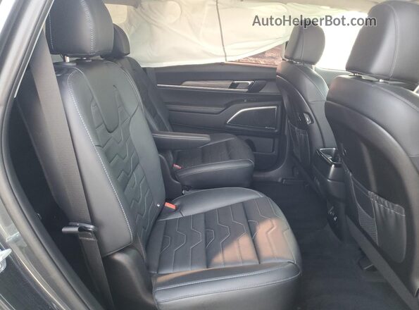 5XYP5DHCXMG170789 2021 KIA TELLURIDE Black Вид задньої частини салону