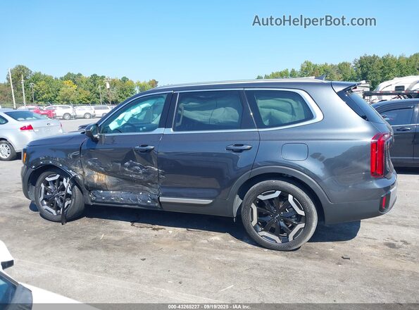 5XYP64GC2PG366180 2023 KIA TELLURIDE Gray Սալոնի 360 աստիճան տեսք
