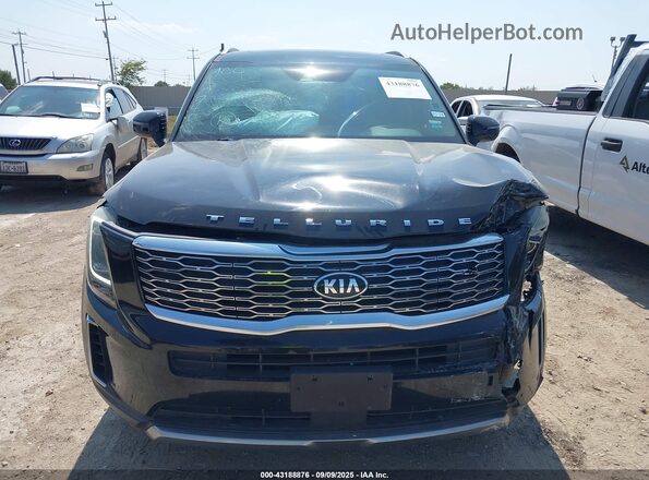 5XYP64HC0LG029242 2020 KIA TELLURIDE Black Vista del cuadro de instrumentos