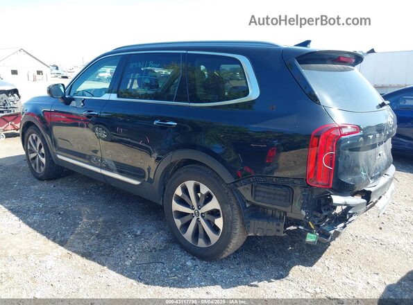 5XYP64HC3LG009597 2020 KIA TELLURIDE Black Հետևի ձախ