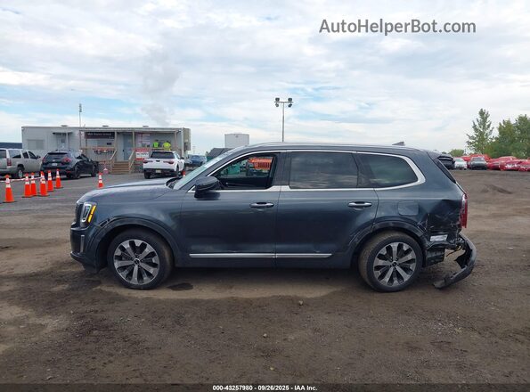 5XYP64HC3NG276337 2022 KIA TELLURIDE Gray 